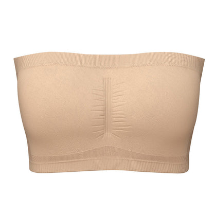 Invisible Seamless Strapless Bra - Back-Slimming & Anti-Exposure Bralette (S-6XL)