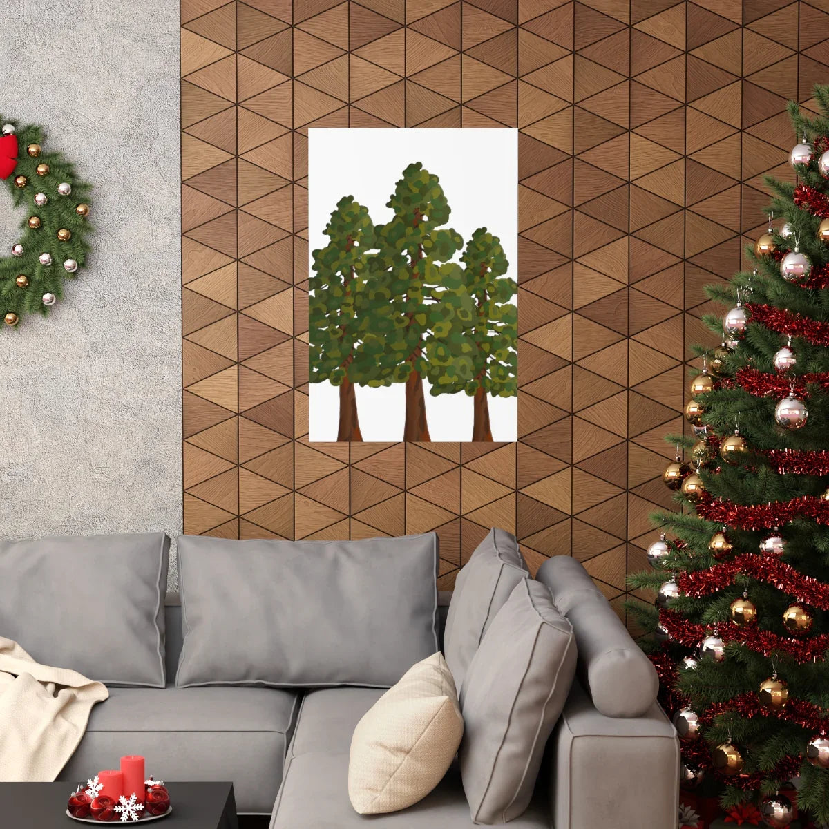 Coastal Redwood Print – Unframed Wall Art