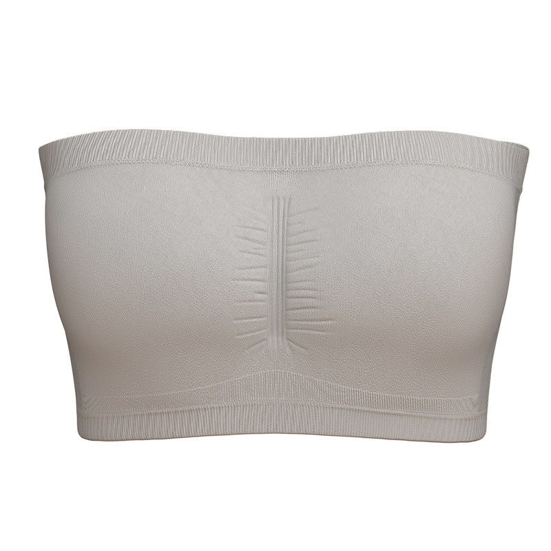 Invisible Seamless Strapless Bra - Back-Slimming & Anti-Exposure Bralette (S-6XL)