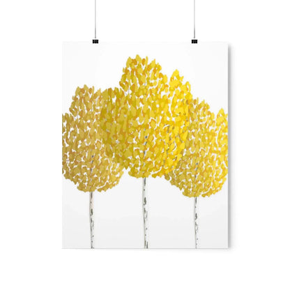 Fall Aspen Print – Unframed Wall Art