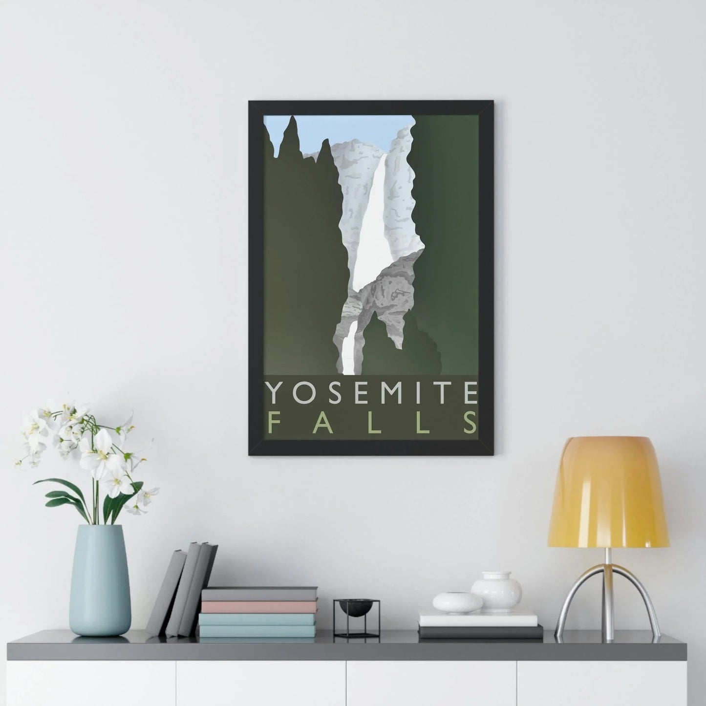 Yosemite Falls Framed Print – Wall Art