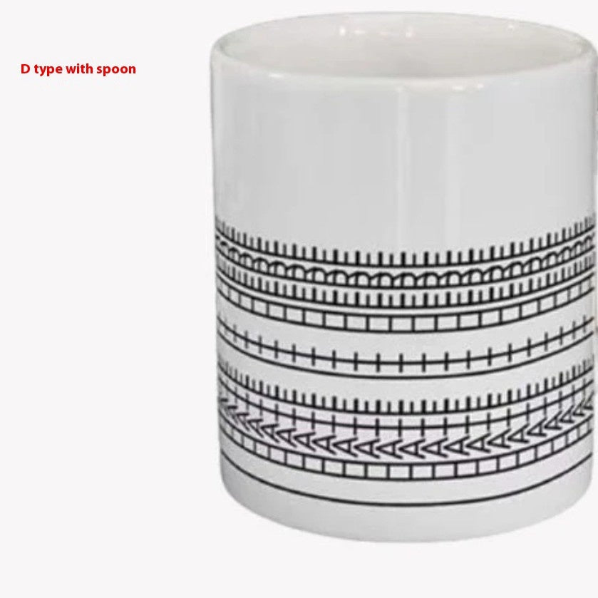 Ceramic Kitchen Hidden Information Coffee Cup