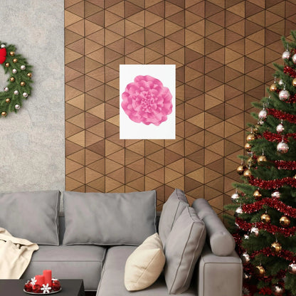 Peony Botanical Print – Unframed Wall Art