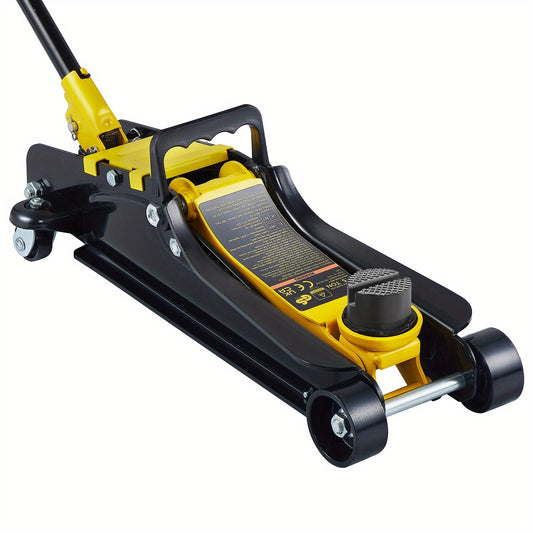 Happybuy 2.5 Ton Alloy Single Cylinder Compact Car Jack 3"-15"