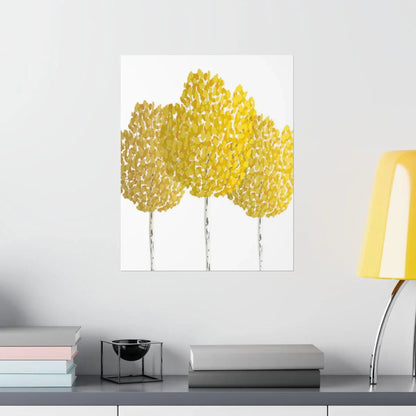 Fall Aspen Print – Unframed Wall Art
