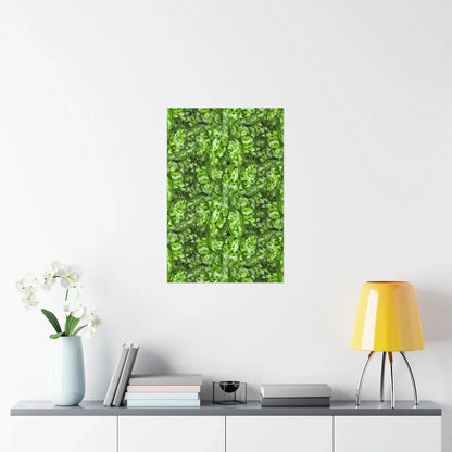 Aglaonema Pictum Botanical Print – Unframed Wall Art