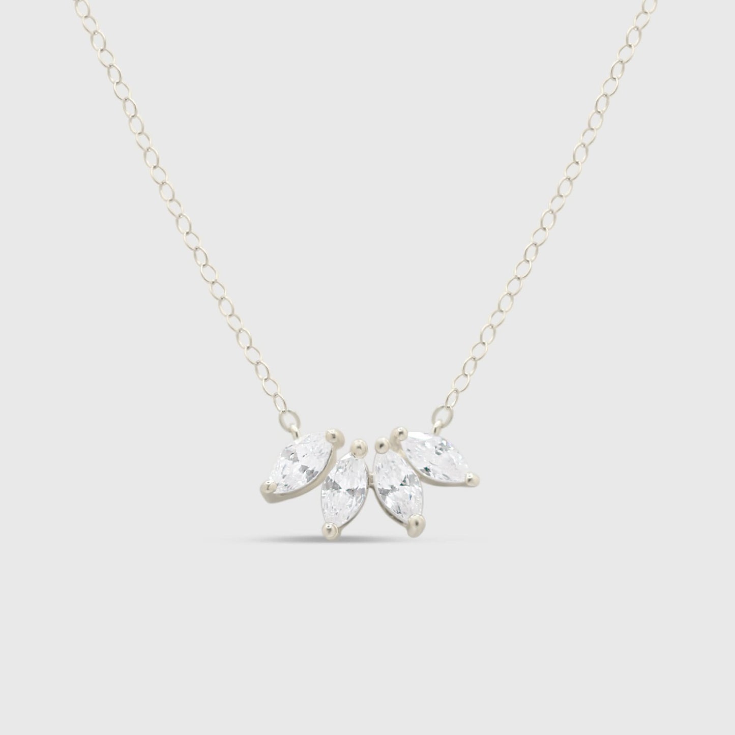 "Trinity" Necklace - CZ Collection