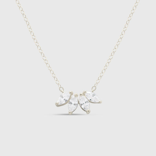 "Trinity" Necklace - CZ Collection