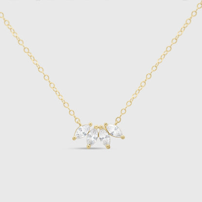 "Trinity" Necklace - CZ Collection