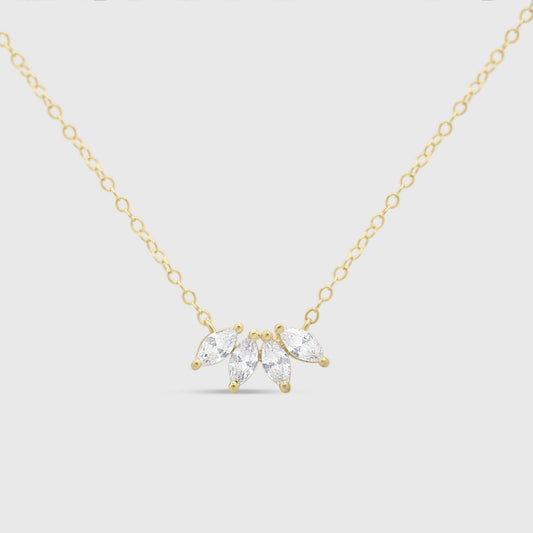 "Trinity" Necklace - CZ Collection