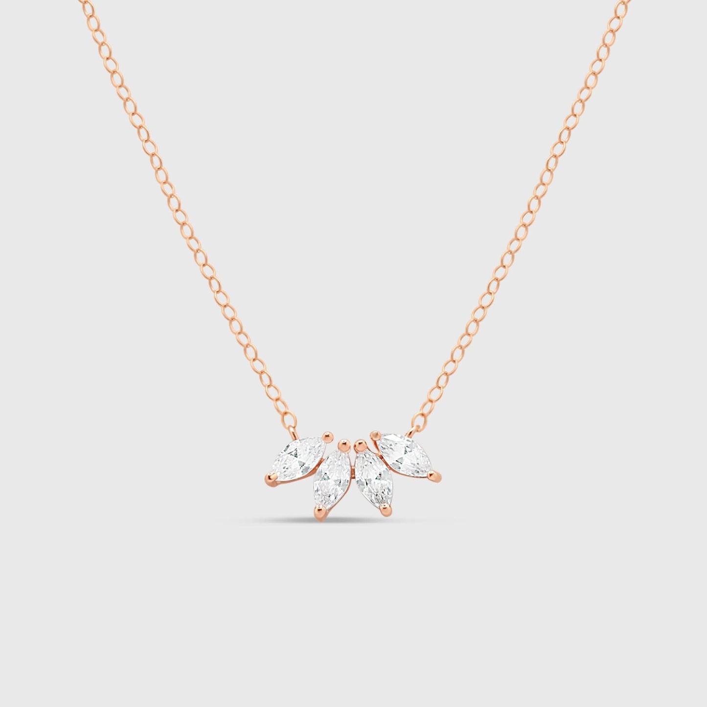 "Trinity" Necklace - CZ Collection