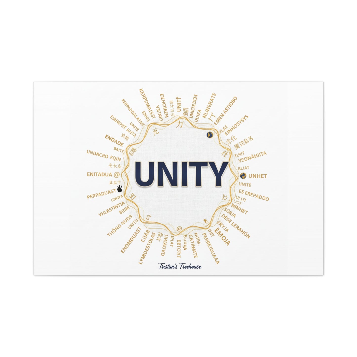 UNITY Canvas, Matte Stretched 1.25" | Dry January sober curious decor
