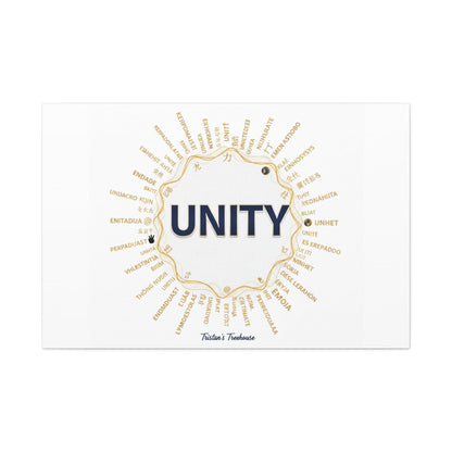 UNITY Canvas, Matte Stretched 1.25" | Dry January sober curious decor