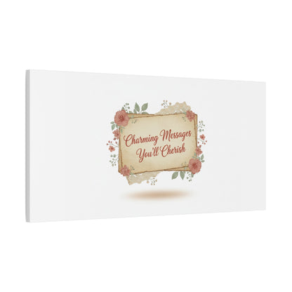 Love Letter Collage Canvas, Vintage Letter Art, Wax Seal Romance Print