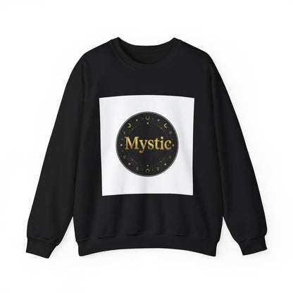 Mystic circle occult typography Sweatshirt | tarot typography, esoteric print