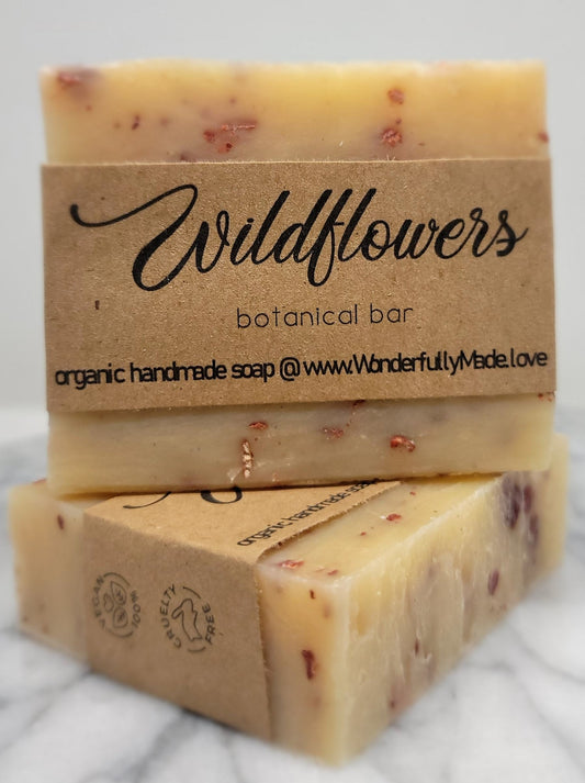 Wildflower Soap | Botanical Soap Bar | Natural