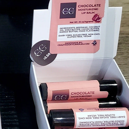 CHOCOLATE, Lip Balm, 0.15oz