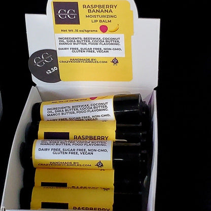 RASPBERRY BANANA, Lip Balm, 0.15oz