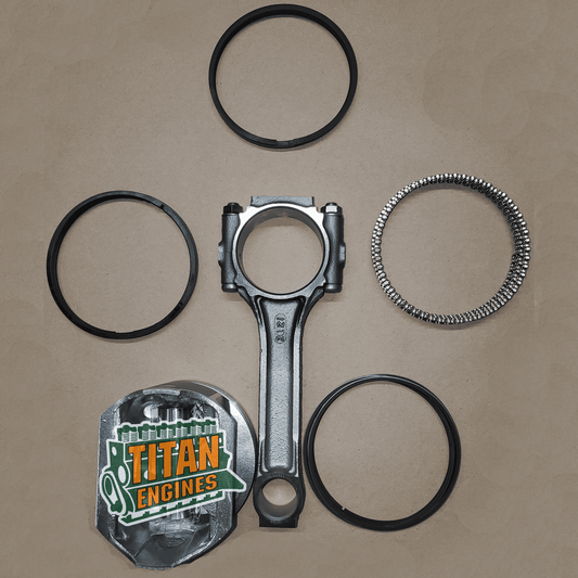 Rod, Piston, & Ring Assembly - Jeep 150/2.5L, Jeep 242/4.0L