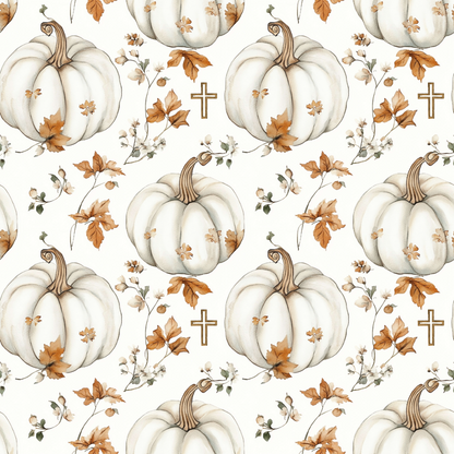 Faithful Harvest Minky Blanket