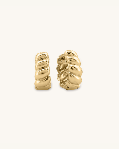 Seashell Hoops
