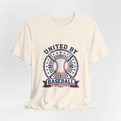United by Baseball Tee | Patriotic Baseball Shirt, Vintage Red White Blue