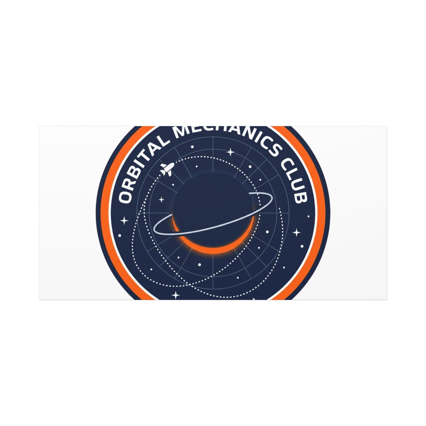 Orbital Mechanics Club Canvas | mission patch, space science