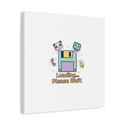 Loading Please Wait Canvas | Old Internet Aesthetic, 90s Web Nostalgia