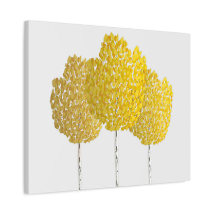 Fall Aspen Canvas Print – Wall Art