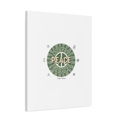 Peace doodle canvas | hand drawn sketch aesthetic, handwritten message