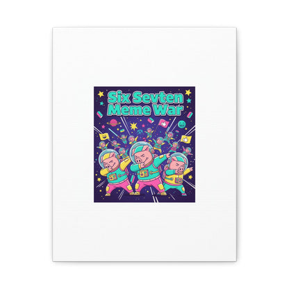 Six Sevven Meme War™ Canvas Tote | Nissspelled Edition