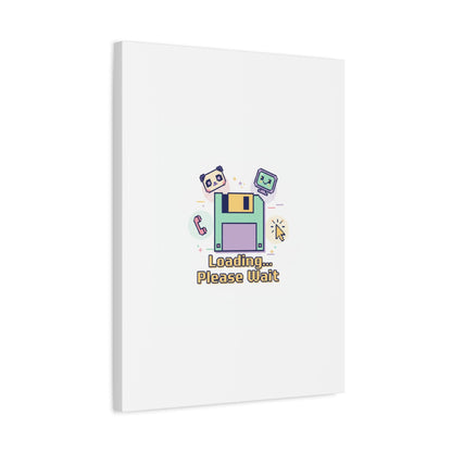 Loading Please Wait Canvas | Old Internet Aesthetic, 90s Web Nostalgia