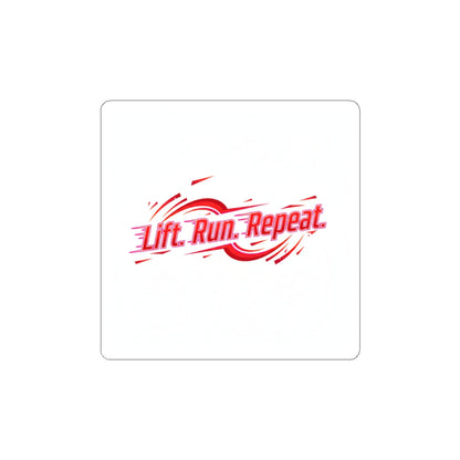 Lift Run Repeat Sticker | Fitness Motivation, Gym Mantra