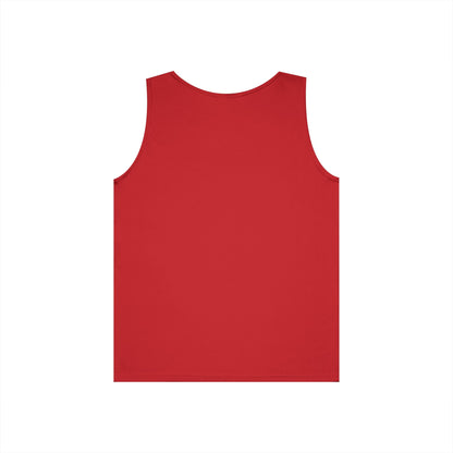 Puppy Love Tank Top — Neon Dog Graphic Summer Tee