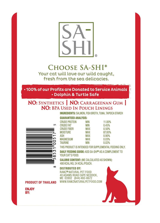 Sa-Shi Salmon & Tuna Recipe (1.76oz)