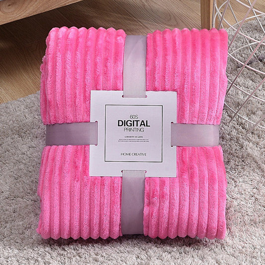 Thickened Yoga gift blanket coral velvet