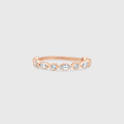 "Sarah" Ring - Moissanite Collection