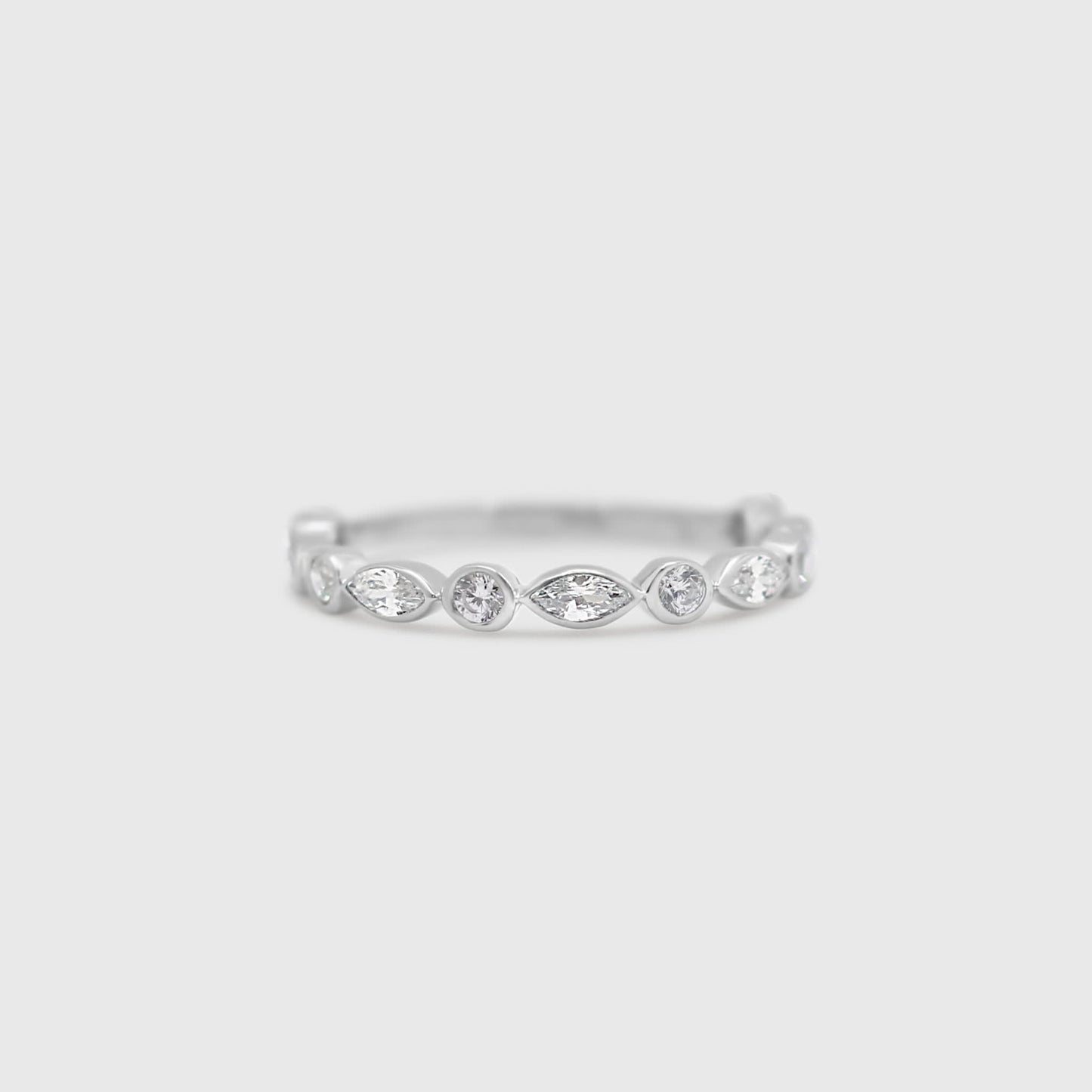 "Sarah" Ring - Moissanite Collection