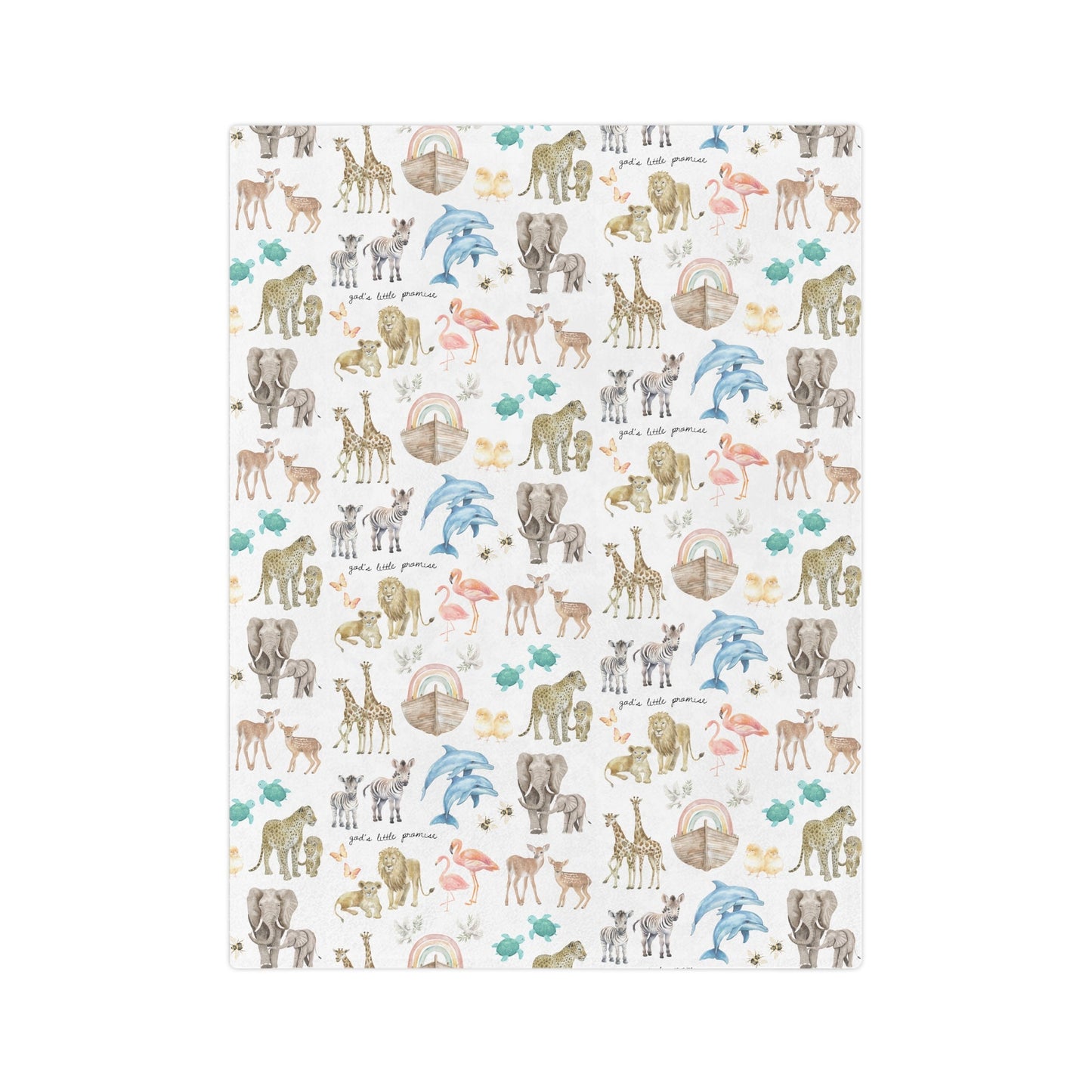 God's Little Promise Minky Blanket
