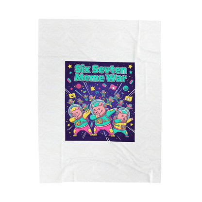 Six Sevven Meme War Blanket – Nissspelled on Purpose 😏