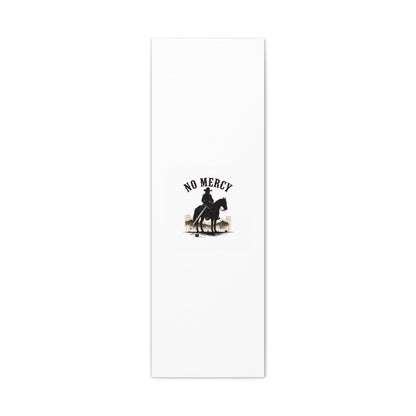 No Mercy Cowboy Skull Canvas | western skull art, gothic Americana