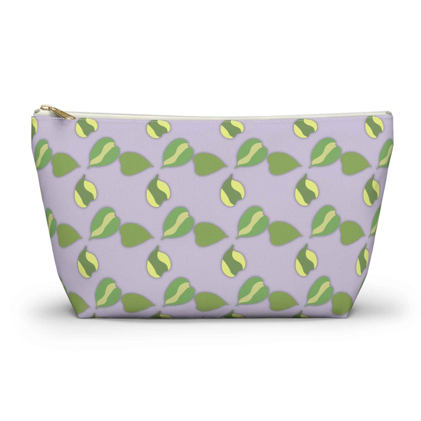 Hoya Kerrii Pattern Accessory Pouch – Makeup Bag With T-Bottom
