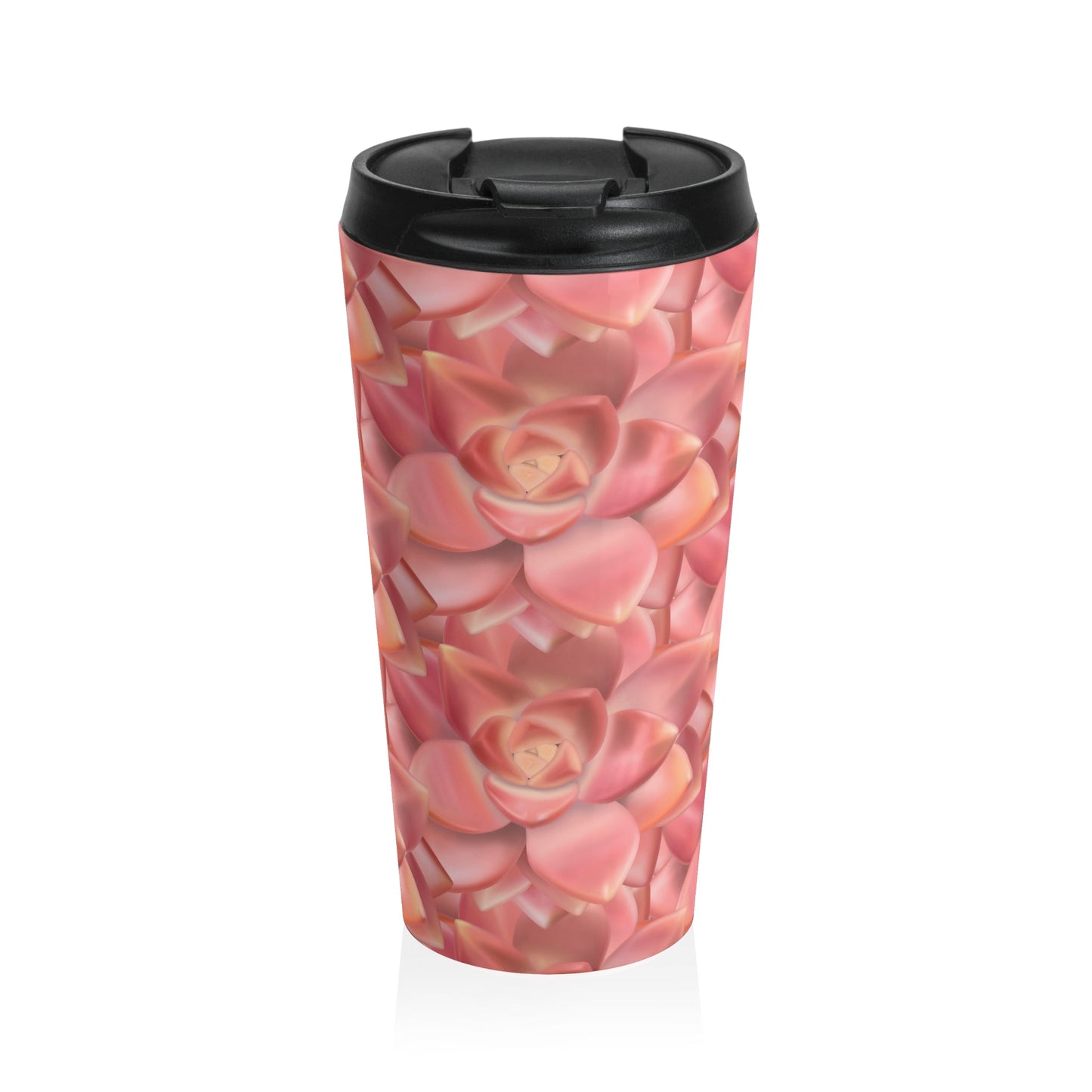 Graptosedum California Sunset Succulent 15 oz Vacuum Insulated Stainless Steel Travel Tumbler