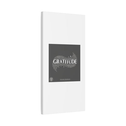 Gratitude Wall Art Matte Canvas | Tiny Treats, sweet uplifting print