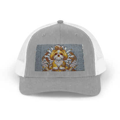 Trucker Cap —  Funny Dog Patch Snapback