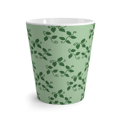 Pothos Pattern Ceramic Mug 12 oz