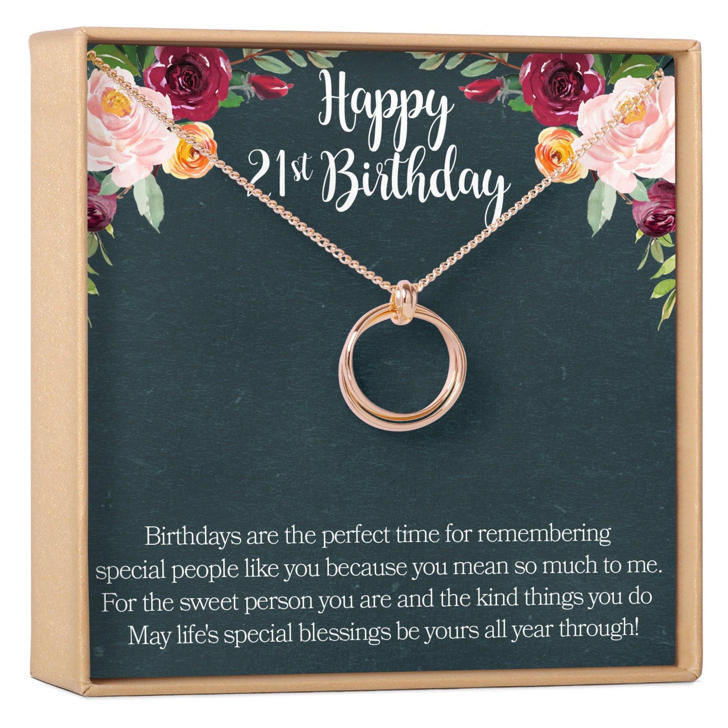 21st Birthday Necklace