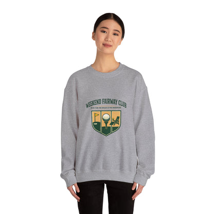 Weekend Fairway Club Crewneck – Unisex Golf Sweatshirt