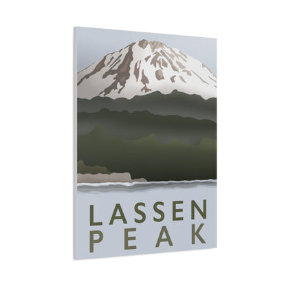 Lassen Peak Canvas Print – Wall Art