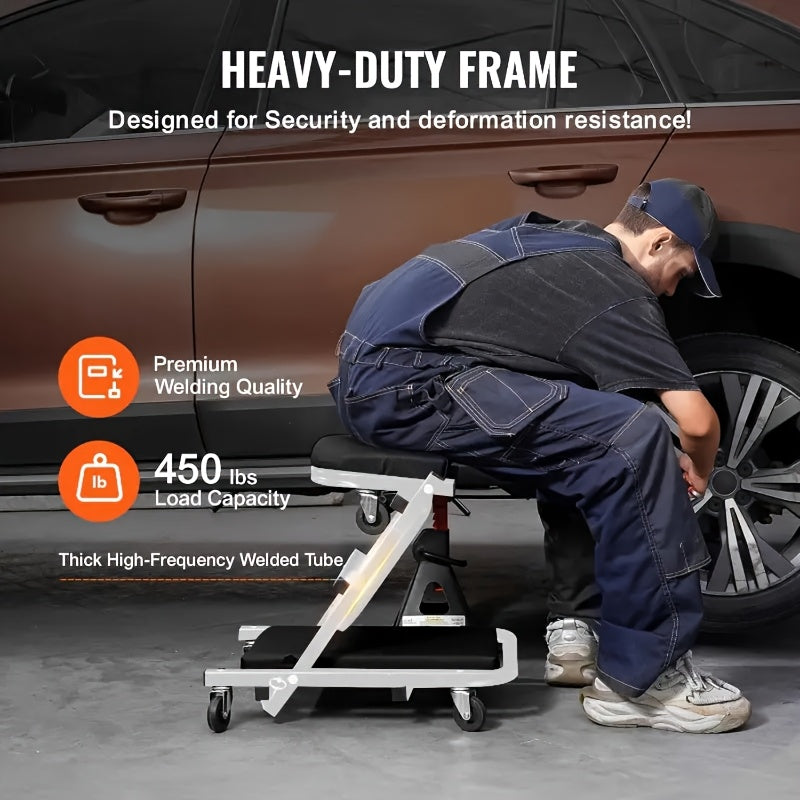 Pro-Series 3-in-1 Foldable Mechanic Creeper & Repair Platform | 550lbs Capacity